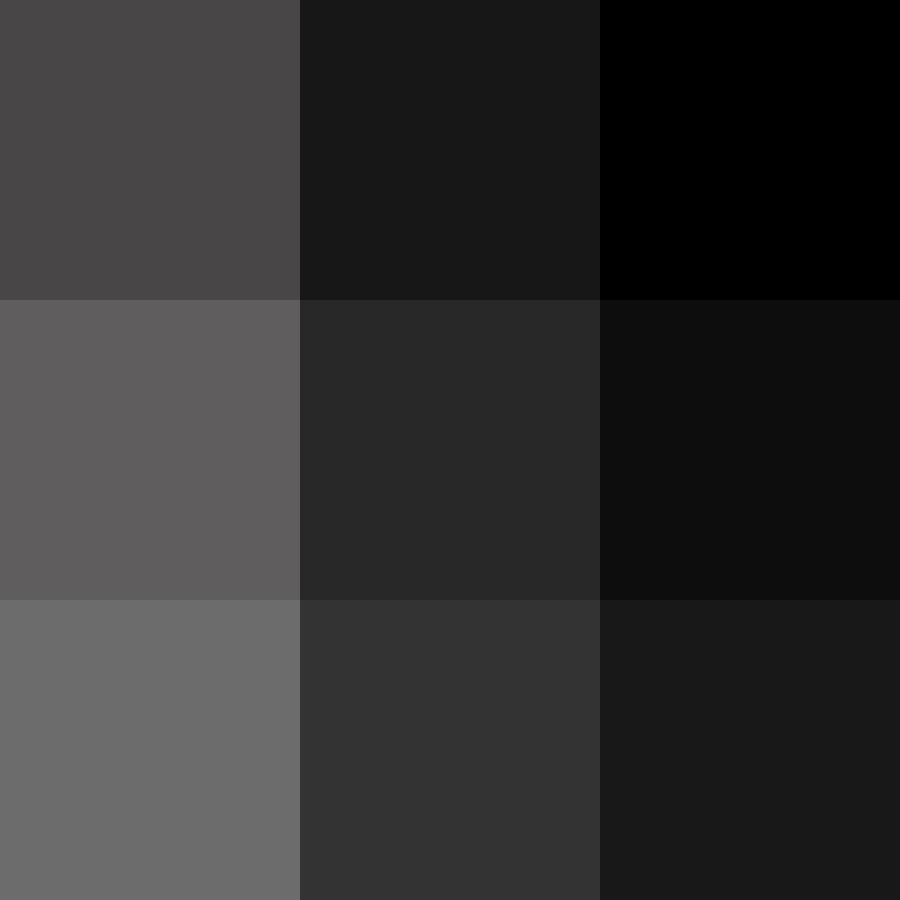 black-color-pallete