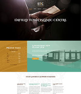 طراحی سایت مسجد